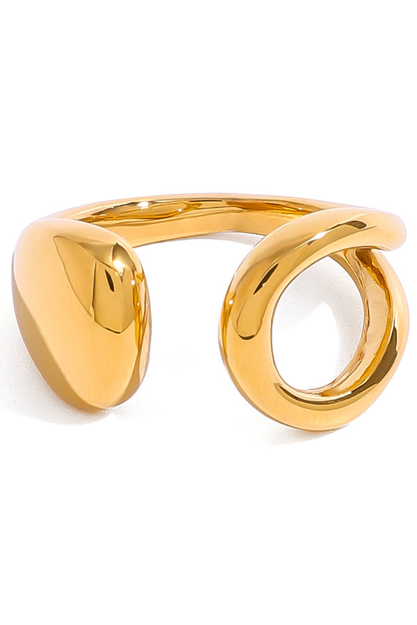 Fashionable and Simple Hollow Line Ring