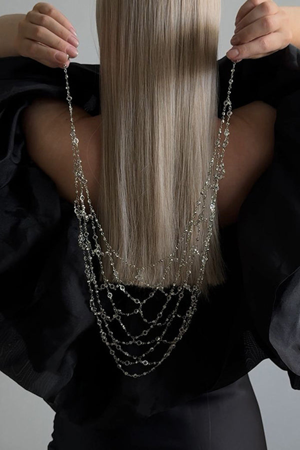 Fashionable Mesh Pearl Beaded Hair Accessories