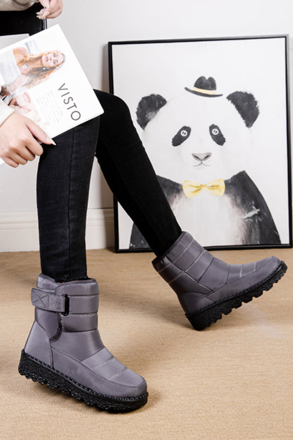 Warm Round Toe Thick-soled Casual Snow Boots