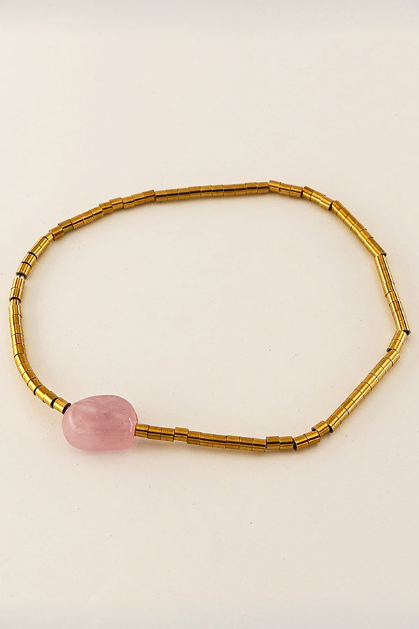 Fashion Crystal Beaded Hand-woven Bracelet