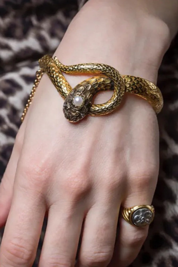 Medieval Vintage Snake Bracelet