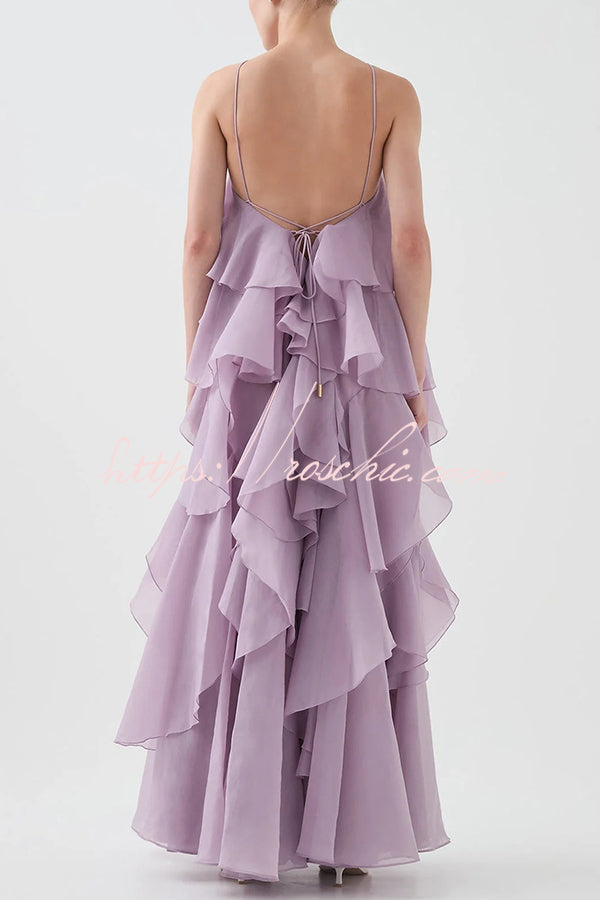 free flowing maxi dresses ELGA Kaftan Maxi Long Dress Soft