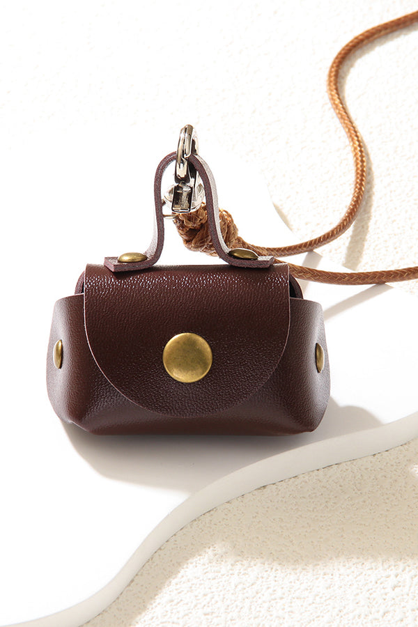 Small and Cute Pendant Storage Bag Necklace