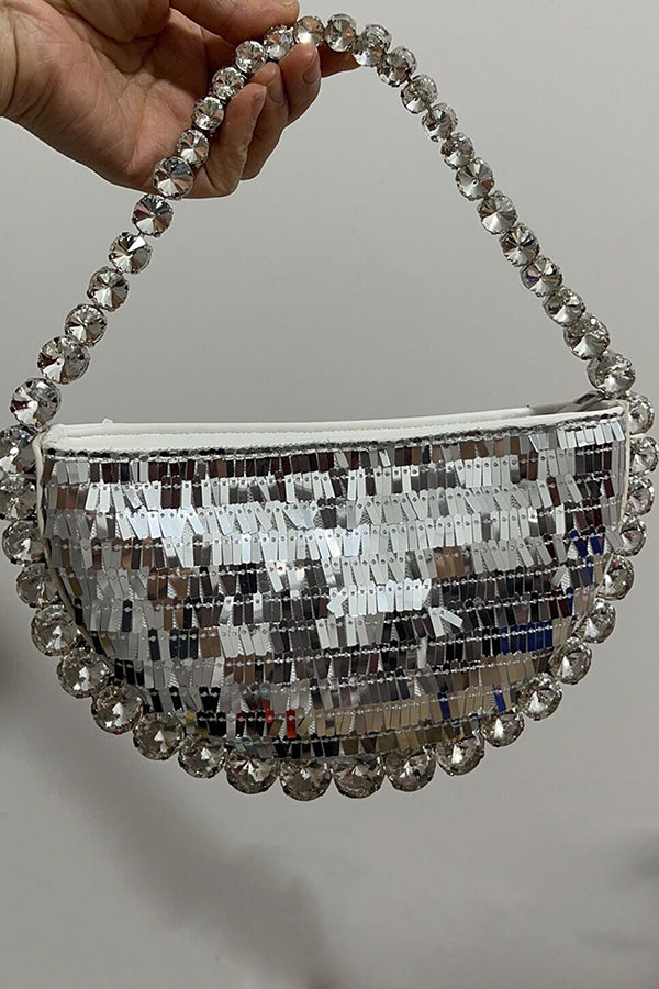 Fashionable Ultra-glittery Diamond Handbag