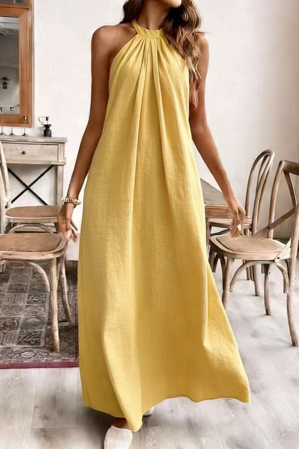 chinese dress ladies Isla Backless Maxi Dress – Chic