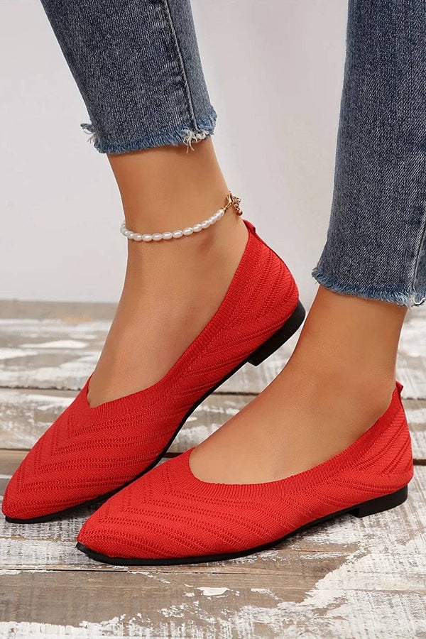 Fashionable and Versatile Flat Comfortable Shoes