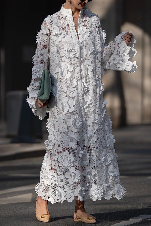 embroidery runway dress www.Nuroco.com