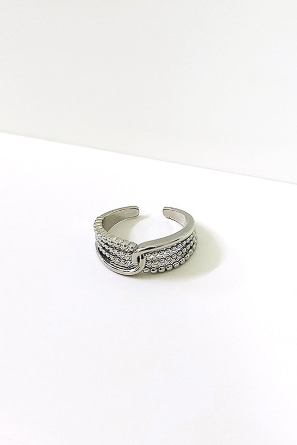 Retro Simple Double-layer Open Ring