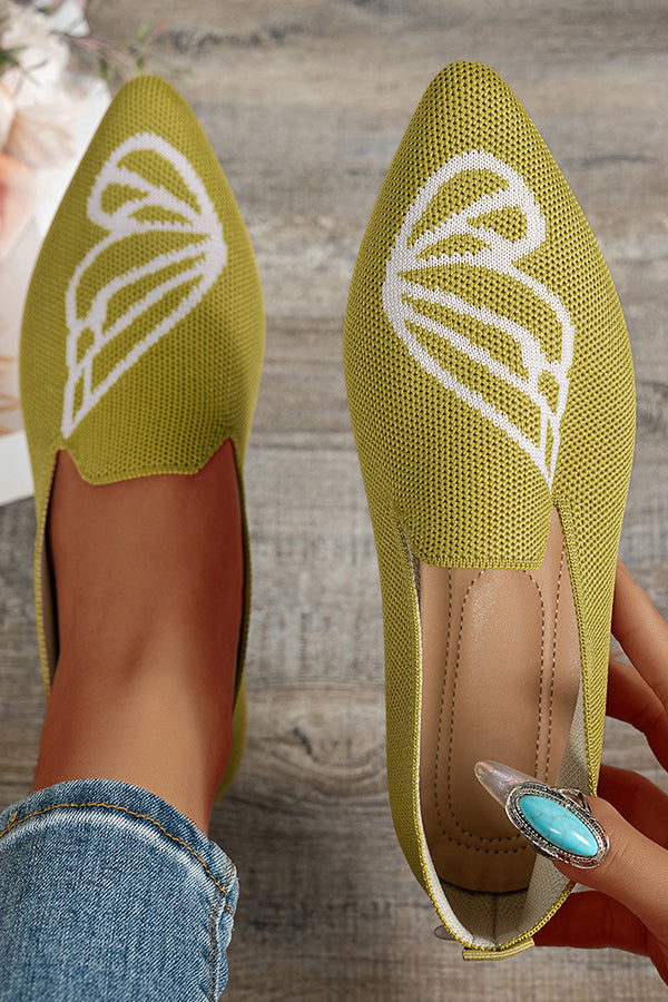 Elegant Pointed Toe Versatile Flat Shoes