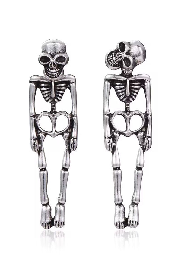 Halloween Skeleton Vintage Earrings