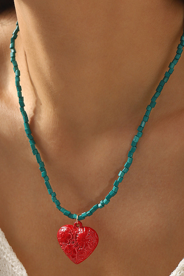 Bohemian Ocean Style Rice Bead Necklace