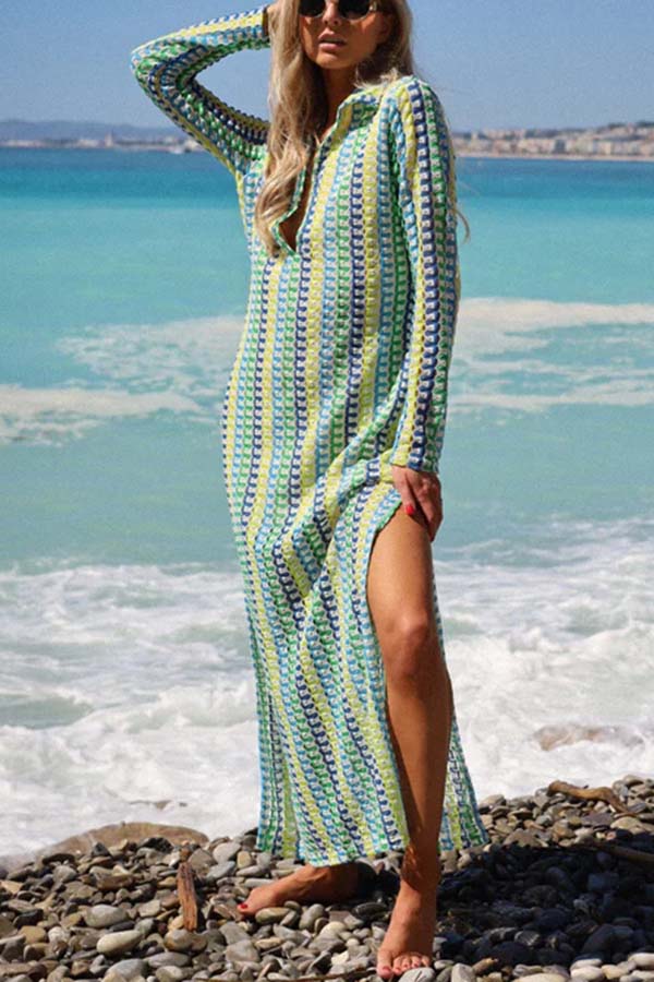 the eleanora long-sleeve maxi shirt dress By Anthropologie The Eleanora Long-Sleeve Maxi Shirt Dress at MarketFair Shoppes in Princeton, NJ