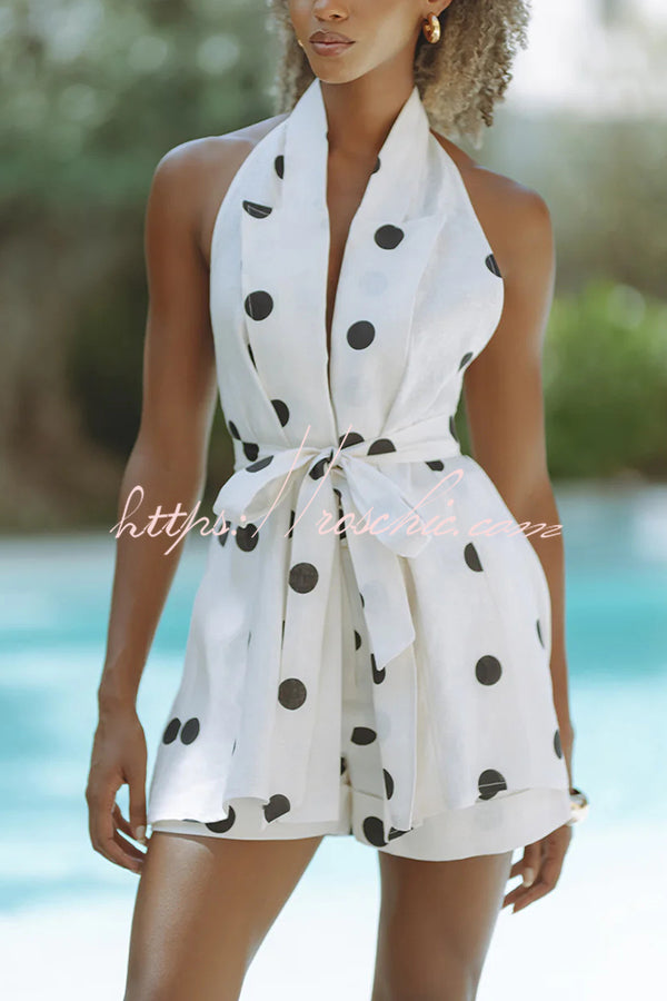 halter vest dress Rare London Waistcoat Mini - White Vest Dress - Halter Neck Dress