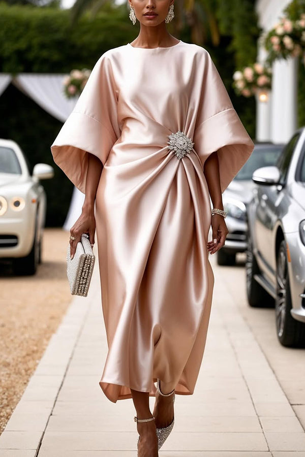 sachin and babi light blue dress The Most Stylish Silk Midi Dresses