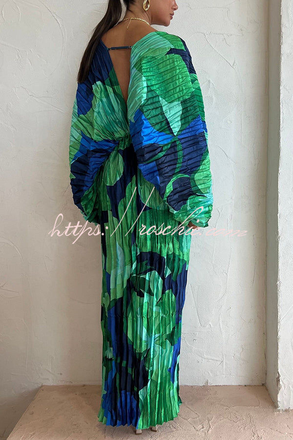 cocoon maxi dress St. Agni Canvas Pleat Cocoon Dress