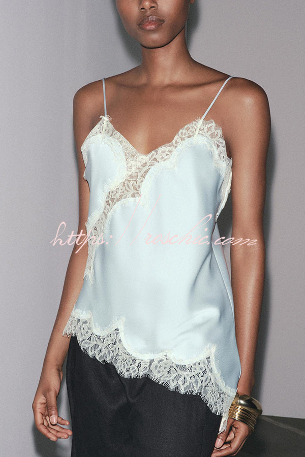 Sexy Lace Backless Camisole Top