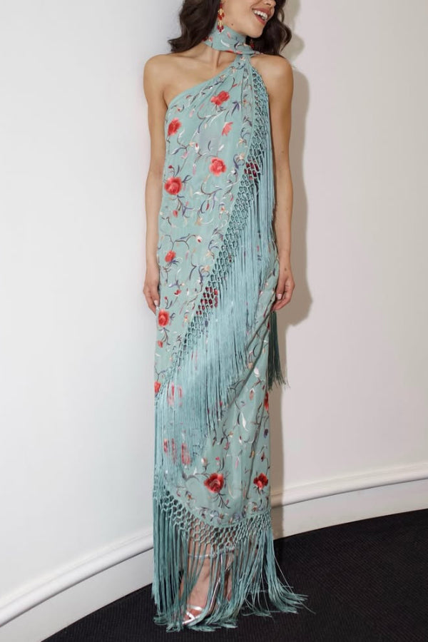 elegant floral print sleeveless maxi dress Exquisite Floral Print Sleeveless Maxi Dress  Likemychoice