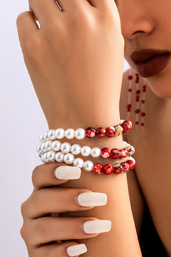 Halloween Gothic Blood Drop Pearl Jewelry