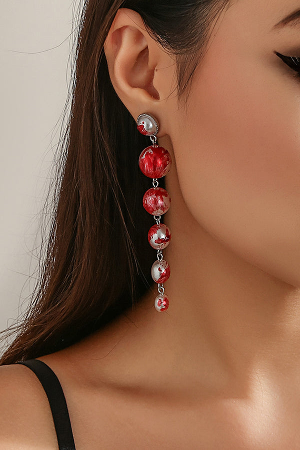 Halloween Gothic Blood Drop Pearl Necklace