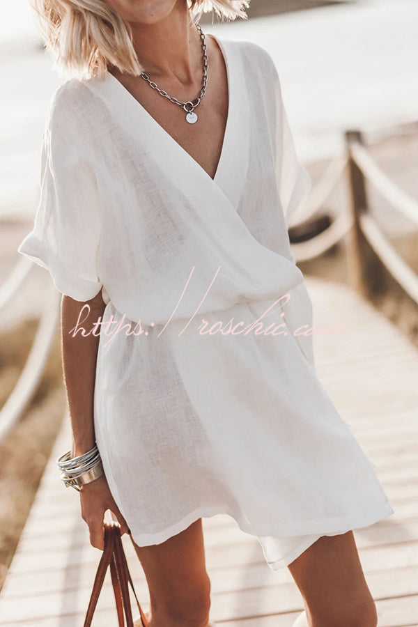 kimono mini dress Bijou Blossom Kimono Mini Dress