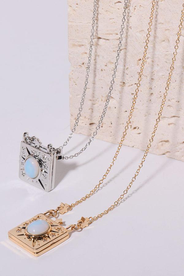 Love Promise Album Gemstone Necklace