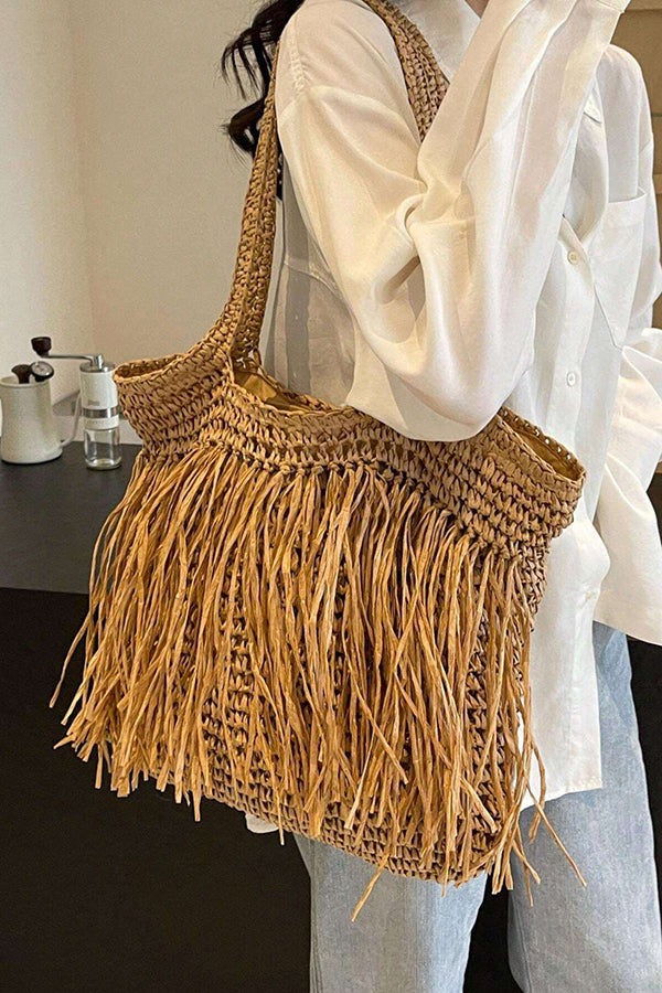 Tassel Handwoven Bag