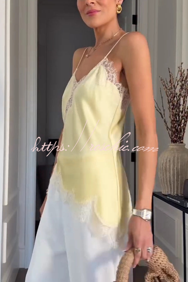 Sexy Lace Backless Camisole Top