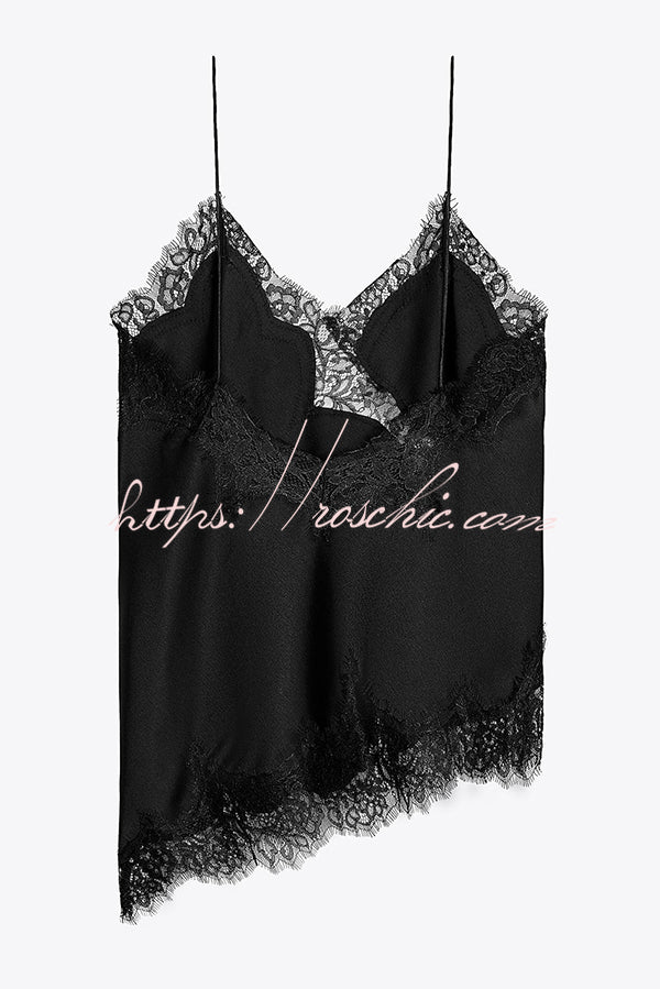 Sexy Lace Backless Camisole Top