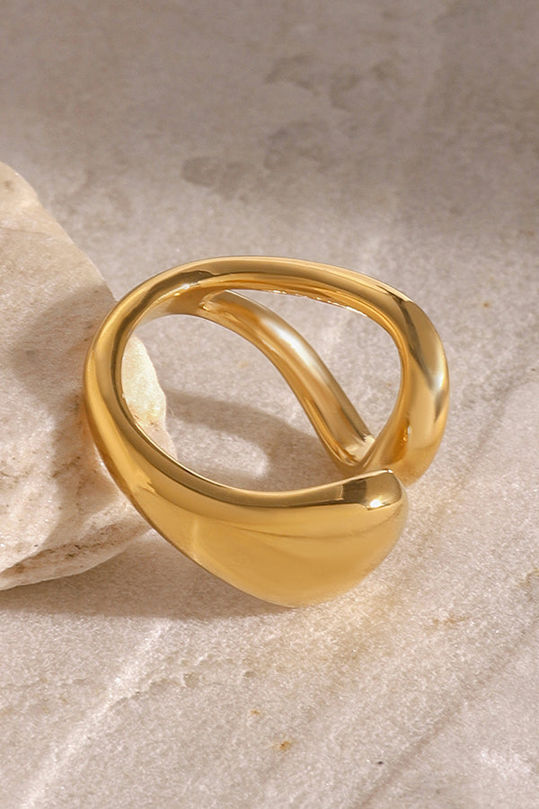 Fashionable and Simple Hollow Line Ring