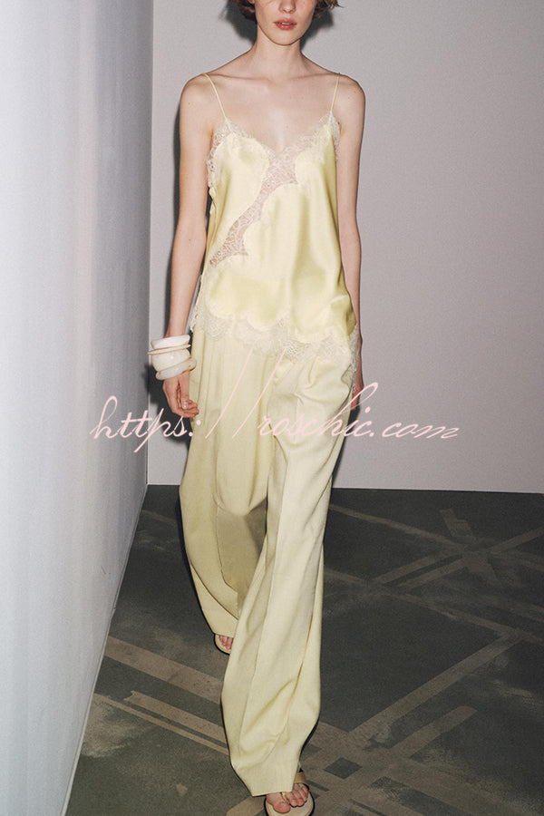 Sexy Lace Backless Camisole Top