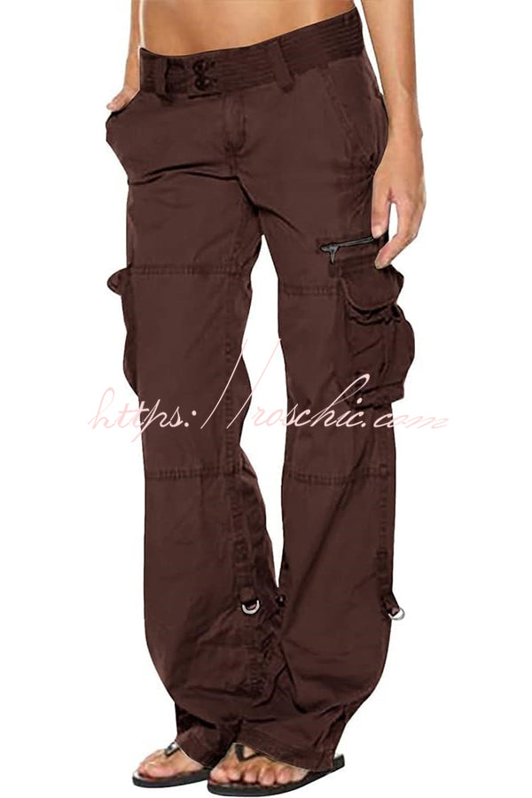 Women's Tactical Active Loose Multi-Pockets Cargo Pants