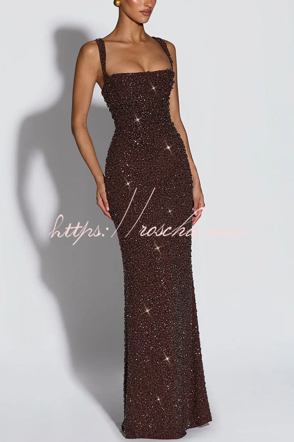 knee length dresses for ladies Calanthe Maxi Dress