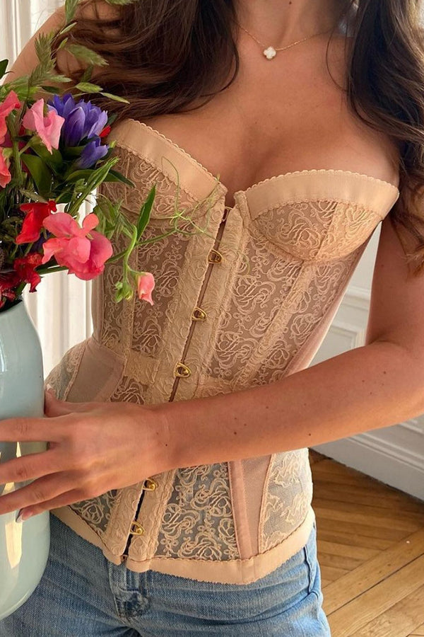 Sexy Tube Top Herringbone Body Shaping Top