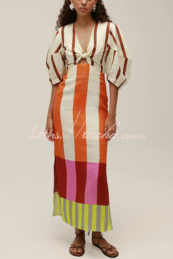 kaya linen dress Menique Kaya Linen Dress