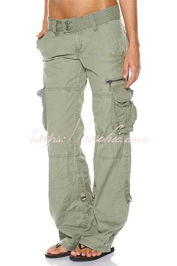 Women's Tactical Active Loose Multi-Pockets Cargo Pants