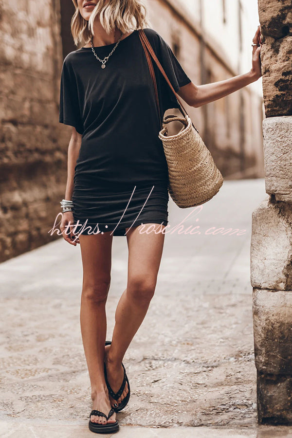 ruched top summer dress Amazon.com: Daysskk Summer Dresses for Women 2023 Casual Womens Sexy Bodycon Ruched Mini Club Dress Tshirt Dress for Women Sexy Casual Beach Dress Party Dress Black S : Clothing, Shoes & Jewelry