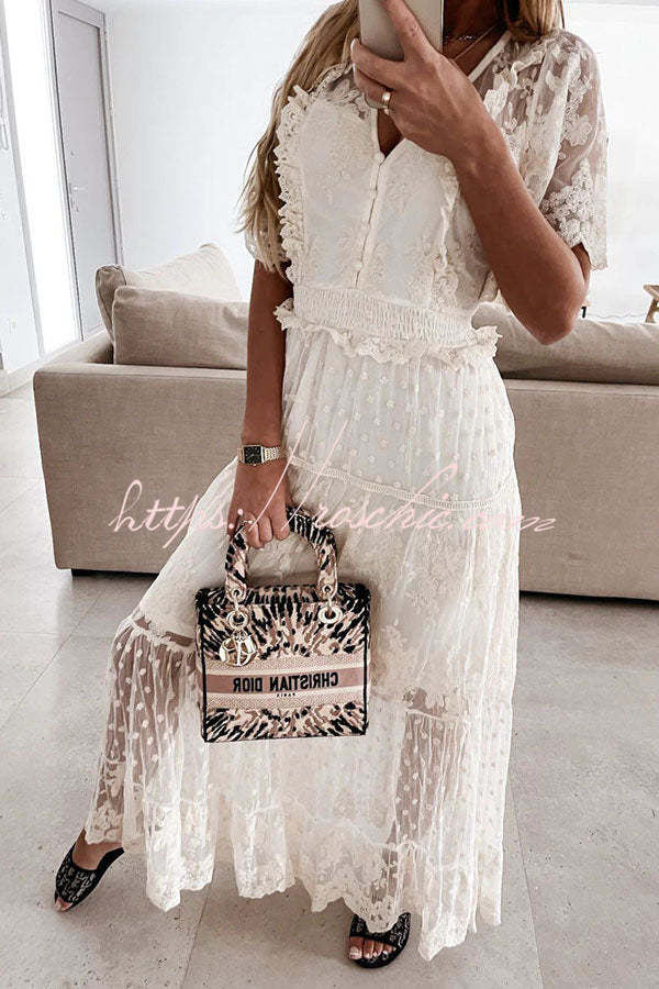 Everlasting Love Lace Maxi Dress