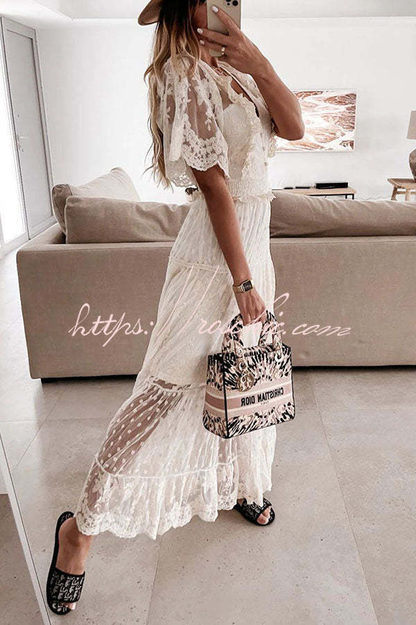 Everlasting Love Lace Maxi Dress