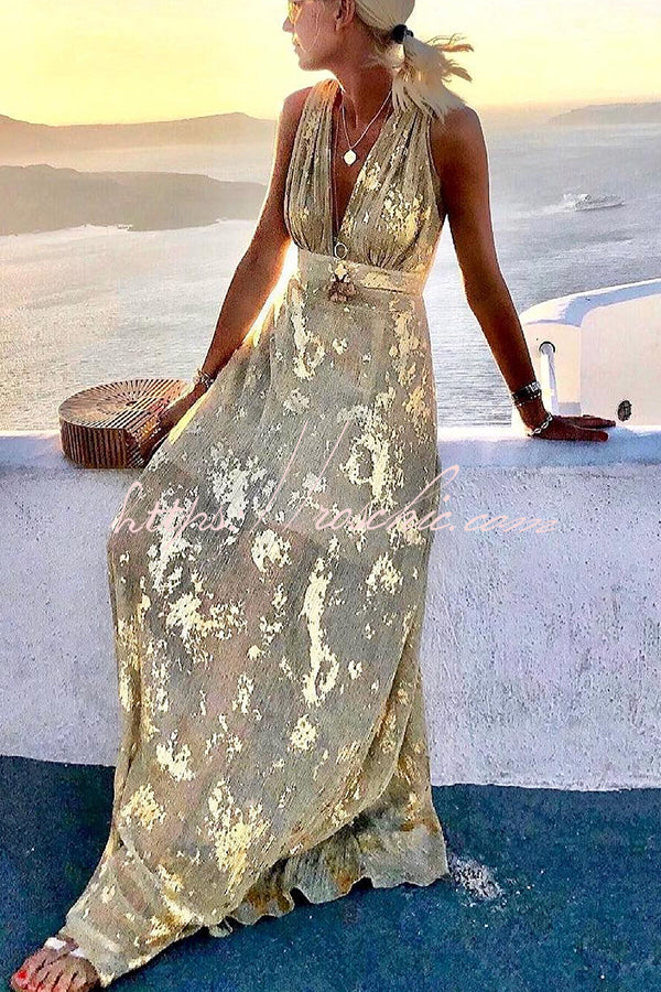 golden dawn maxi dress Free People Golden Dawn Embellished Maxi Dress in Blue