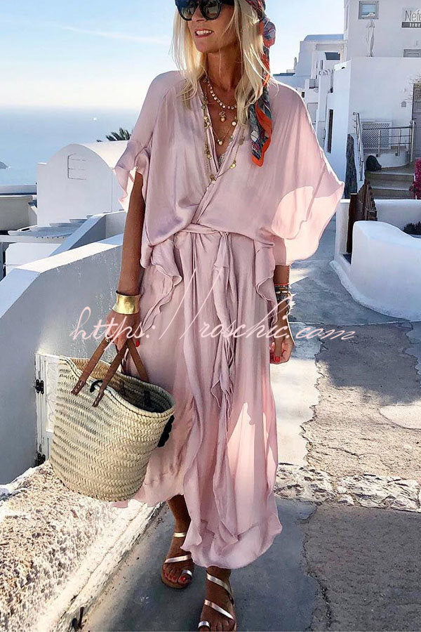 holiday kimono dress Wq14/wrap Long Summer Dress, Beach Kimono ,sexy Dress, Dress,vacation Dress,holiday Dress